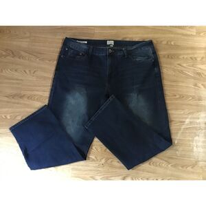 Weatherproof Vintage Blue Jeans Size 40/30 Straight Leg Zip Fly Cowboy Classic